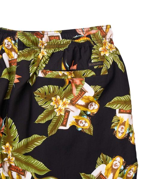 HYSTERIC GLAMOUR(ヒステリックグラマー)の「TROPIC CHANNEL柄 イージーショーツ(その他パンツ・メンズ・ブラック系その他/レッド系その他・SMALL/MEDIUM/LARGE)」の7枚目の写真