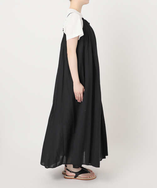 Spick & Span（スピックアンドスパン）の「HYU ギャザーワンピース（ワンピース・レディース・ブルー系その他/ホワイト/ブラック/ベージュ・38/36）」の13枚目の写真