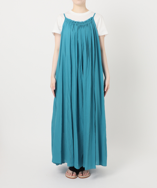 Spick and Span ワンピース 紺 0402224Y0009 B.C STOCK｜Spick and Span/(W)シアー スキッパーワンピース