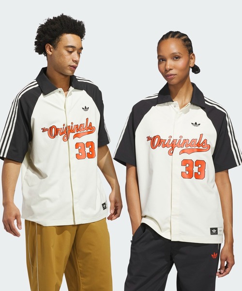 正品 adidas(アディダス) アディダス半袖シャツ/プリントシャツ adidas Originals アディダス オリジナルス マーク・ゴンザレス