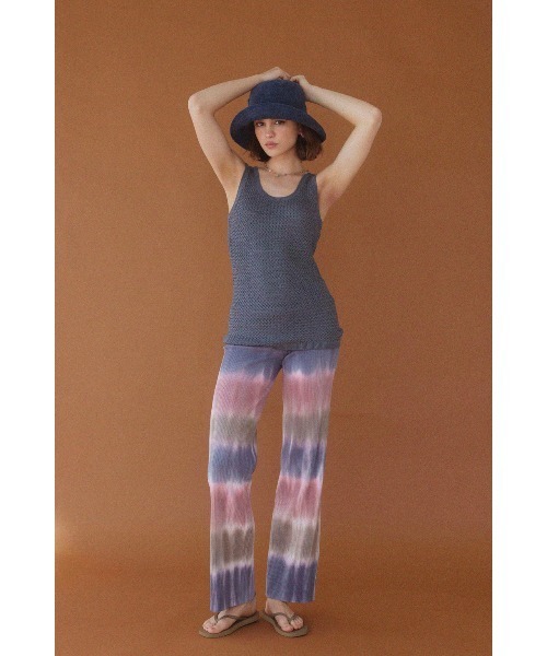 セール】Rib Flare Pants /タイダイフレアパンツ（その他パンツ
