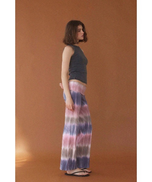 セール】Rib Flare Pants /タイダイフレアパンツ（その他パンツ