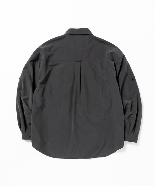 meanswhile(ミーンズワイル)の「Luggage L.S SH(シャツ/ブラウス・メンズ・ブラック/ベージュ・3(L)/2(M)/1(S))」の3枚目の写真