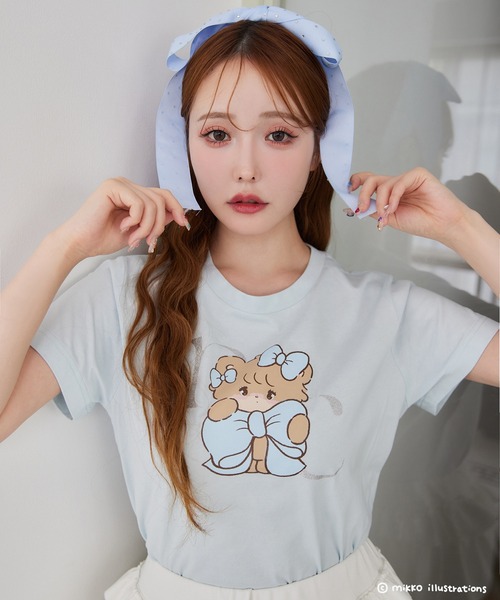 匿名発送　ナイスクラップ NICE CLAUP mikko コラボ Tシャツ 匿名発送 ナイスクラップ NICE CLAUP mikko コラボ Tシャツ
