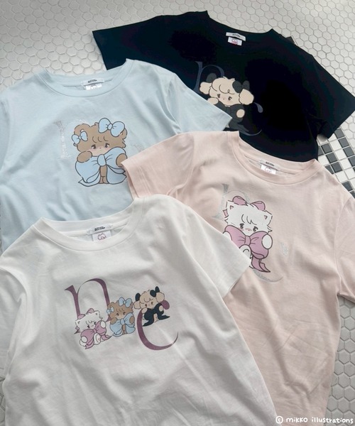 mikko コラボ】プリントTシャツ（Tシャツ/カットソー）｜one