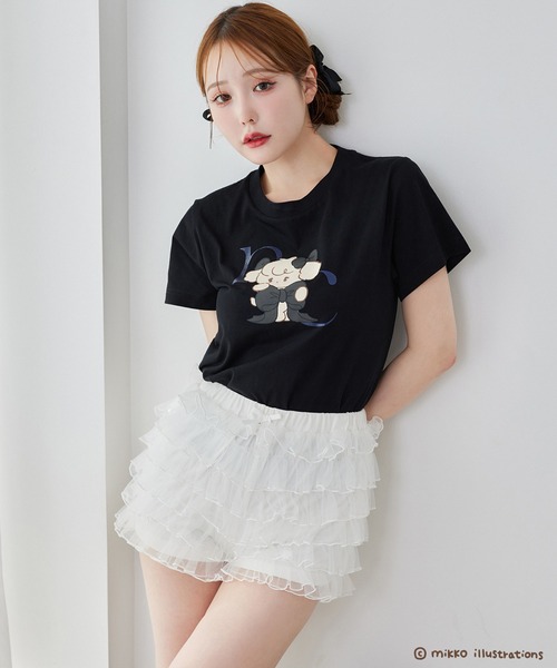 匿名発送　ナイスクラップ NICE CLAUP mikko コラボ Tシャツ 匿名発送 ナイスクラップ NICE CLAUP mikko コラボ Tシャツ