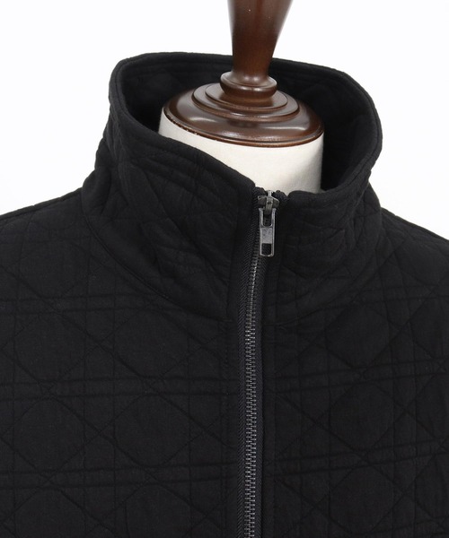 1minute 1second(ワンミニットワンセカンド)の「mlt5291-quilted half-zip pullover with heart patch ハーフジッププルオーバー(Tシャツ/カットソー・メンズ・ブラック/チャコール・S/M/L/XL)」の18枚目の写真