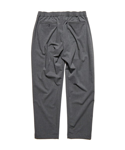 【SOPHNET. 】HOPSACK ソフ　セットアップ　ネイビー SOPHNET.＞2WAY STRETCH SHIRRING SLIM FIT SLACKS | MAKES