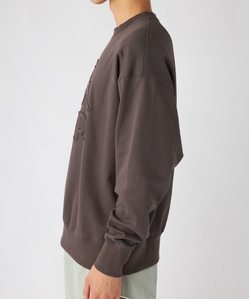 Kappa(カッパ)の「裏毛クルーネックスウェット(スウェット・メンズ・チャコールグレー/ライトブルー・X-LARGE/LARGE/MEDIUM)」の3枚目の写真