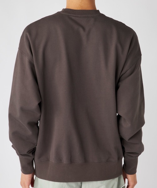 Kappa(カッパ)の「裏毛クルーネックスウェット(スウェット・メンズ・チャコールグレー/ライトブルー・X-LARGE/LARGE/MEDIUM)」の4枚目の写真