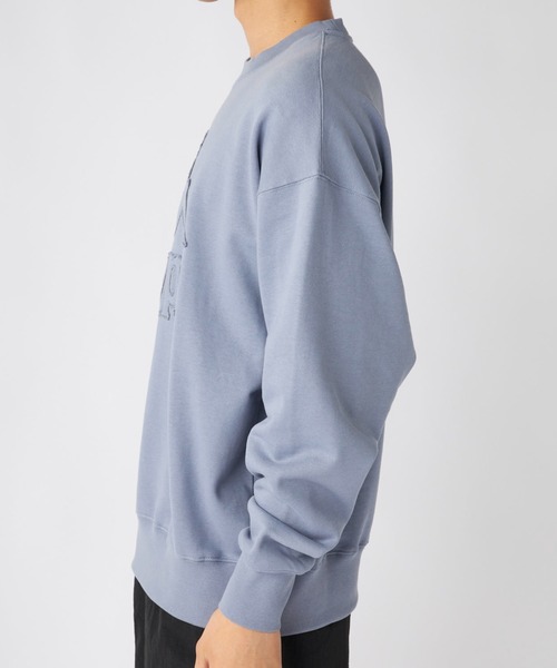 Kappa(カッパ)の「裏毛クルーネックスウェット(スウェット・メンズ・チャコールグレー/ライトブルー・X-LARGE/LARGE/MEDIUM)」の7枚目の写真