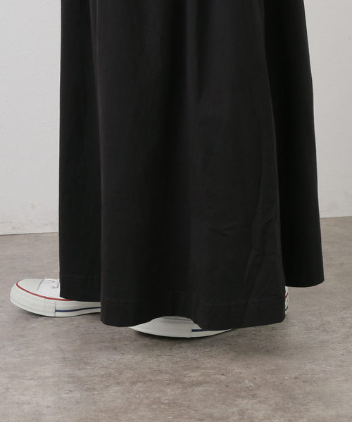 JOURNAL STANDARD LUXE（ジャーナルスタンダード　ラックス）の「オーガニックコットン スカート（スカート・レディース・チャコールグレー/ブラック・FREE）」の10枚目の写真