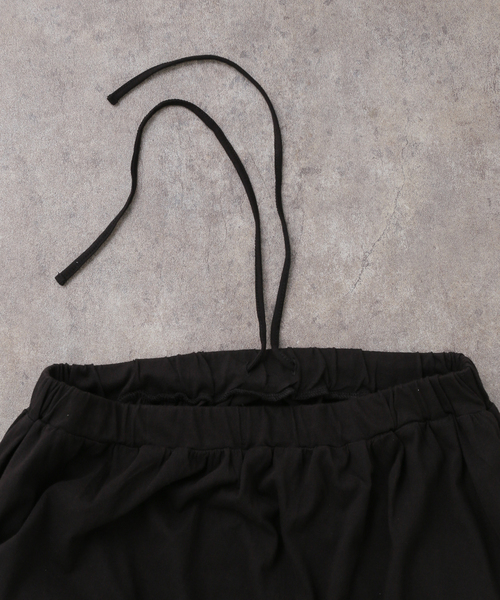 JOURNAL STANDARD LUXE（ジャーナルスタンダード　ラックス）の「オーガニックコットン スカート（スカート・レディース・チャコールグレー/ブラック・FREE）」の11枚目の写真