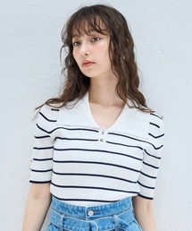 セーラートップス」に該当するニット/セーターファッション通販
