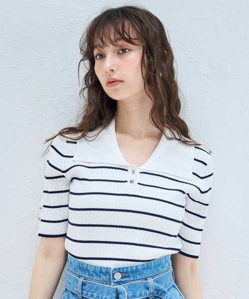 madisonblue 半袖ニット セール 50%OFF】◇MADISON BLUE（マディソンブルー）クルー