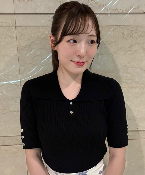 手の込んだ３段柄編みデザインが秀逸な「ジャン・コロナ」モードニット 手の込んだ3段柄編みデザインが秀逸な「ジャン・コロナ」モード