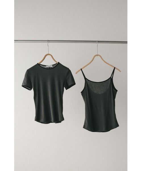 テルミー　セット バイカラーキャミセットトップ（Tシャツ/カットソー