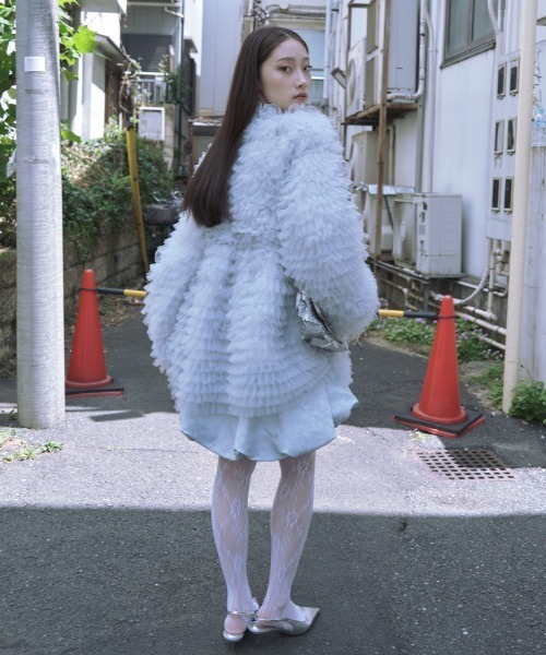 tulle tiered blouson（ブルゾン）｜HONEY MI HONEY（ハニーミー