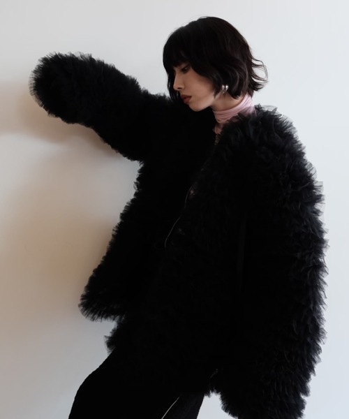 セール】tulle tiered blouson（ブルゾン）｜HONEY MI HONEY（ハニー