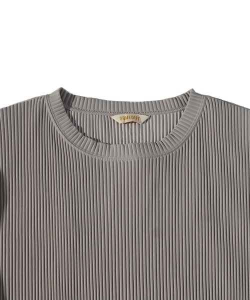 プリーツTシャツロングパンツセット セットアップ 上下セット
