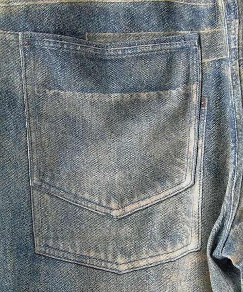 Theater code(シアターコード)の「【26SS再入荷】Studded design print denim pants/スタッズデザインプリント フレアデニム(デニムパンツ・メンズ・ライトブルー・M/L)」の16枚目の写真