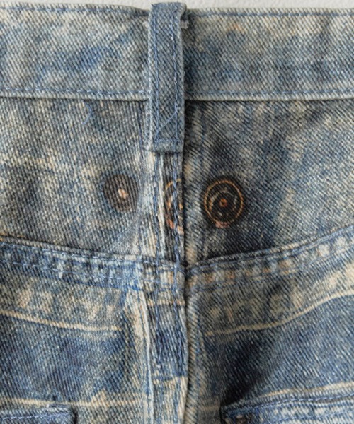 Theater code(シアターコード)の「【26SS再入荷】Studded design print denim pants/スタッズデザインプリント フレアデニム(デニムパンツ・メンズ・ライトブルー・M/L)」の14枚目の写真