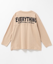 Mac-House（マックハウス）の「T-GRAPHICS バックロゴ BIG長袖Tシャツ【綿100%】（Tシャツ/カットソー）」