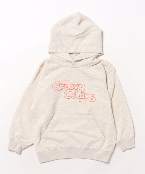 GROOVY COLORS（グルービーカラーズ）の「SNOOPY FRIENDS Sweat Hoodie（パーカー・キッズ・オフホワイト・125/115）」の5枚目の写真