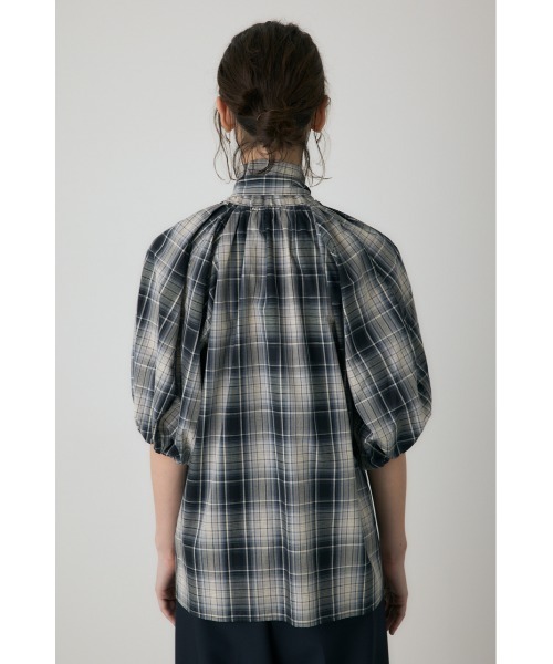 crie conforto(クリーコンフォルト)の「チェックボウタイブラウス 冬服 / リボン(シャツ/ブラウス・レディース・レッド系その他/ブラック系その他/グリーン系その他・FREE)」の13枚目の写真