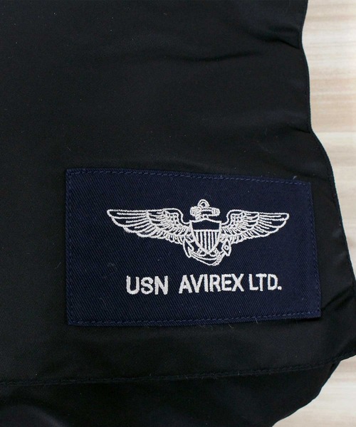 AVIREX(アヴィレックス)の「TOP GUN HELMET BAG(トートバッグ・メンズ・ブラック/セージグリーン・FREE)」の7枚目の写真