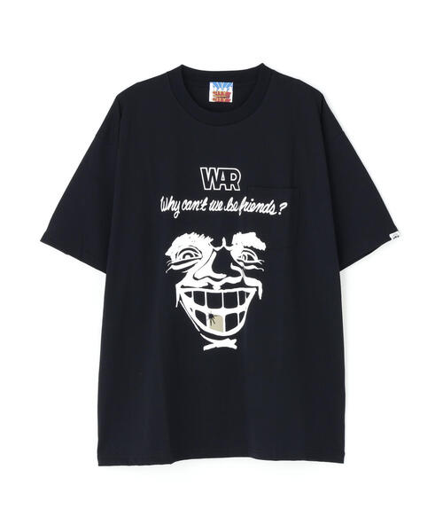 CITY COUNTRY CITY(シティーカントリーシティー)の「CITY COUNTRY CITY /シティーカントリーシティー /WHY CAN‘T WE BE FRIENDS? 002(Tシャツ/カットソー・メンズ・ブラック/ホワイト・M/L/XL)」の9枚目の写真