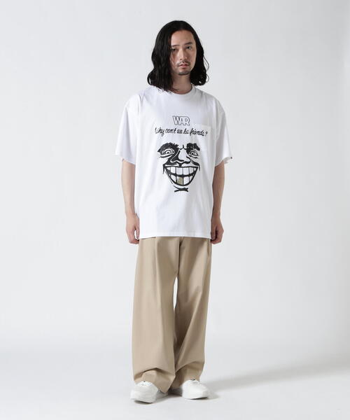 CITY COUNTRY CITY(シティーカントリーシティー)の「CITY COUNTRY CITY /シティーカントリーシティー /WHY CAN‘T WE BE FRIENDS? 002(Tシャツ/カットソー・メンズ・ブラック/ホワイト・M/L/XL)」の12枚目の写真