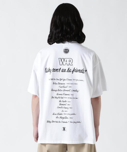 CITY COUNTRY CITY(シティーカントリーシティー)の「CITY COUNTRY CITY /シティーカントリーシティー /WHY CAN‘T WE BE FRIENDS? 002(Tシャツ/カットソー・メンズ・ブラック/ホワイト・M/L/XL)」の15枚目の写真