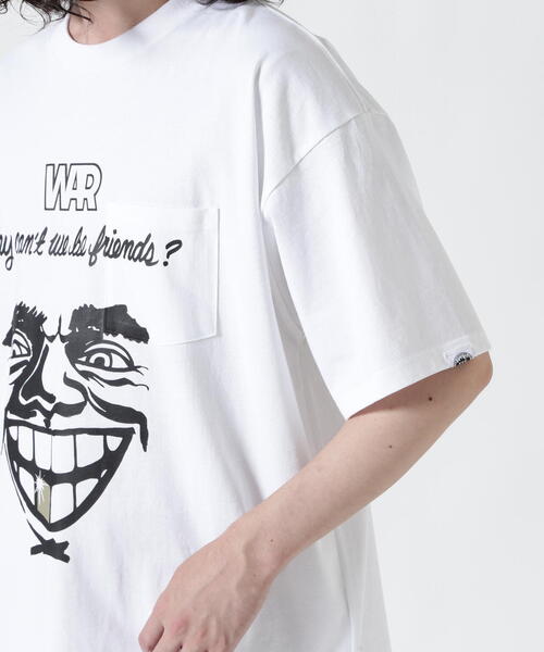 CITY COUNTRY CITY(シティーカントリーシティー)の「CITY COUNTRY CITY /シティーカントリーシティー /WHY CAN‘T WE BE FRIENDS? 002(Tシャツ/カットソー・メンズ・ブラック/ホワイト・M/L/XL)」の17枚目の写真