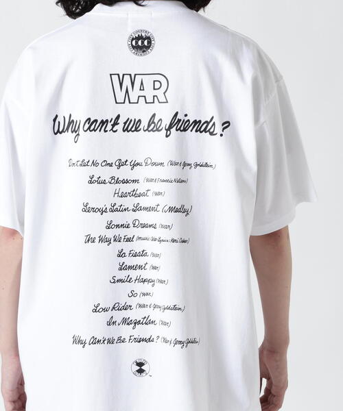 CITY COUNTRY CITY(シティーカントリーシティー)の「CITY COUNTRY CITY /シティーカントリーシティー /WHY CAN‘T WE BE FRIENDS? 002(Tシャツ/カットソー・メンズ・ブラック/ホワイト・M/L/XL)」の21枚目の写真