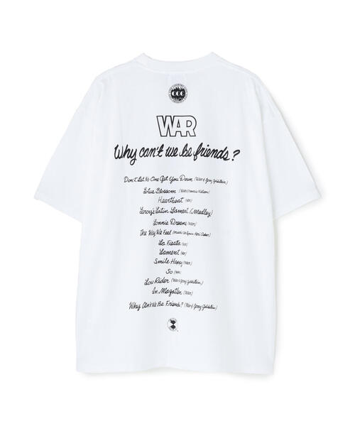 CITY COUNTRY CITY(シティーカントリーシティー)の「CITY COUNTRY CITY /シティーカントリーシティー /WHY CAN‘T WE BE FRIENDS? 002(Tシャツ/カットソー・メンズ・ブラック/ホワイト・M/L/XL)」の3枚目の写真
