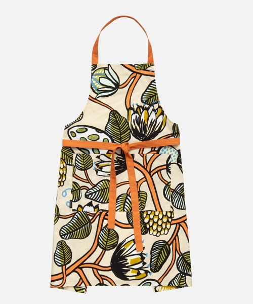marimekko(マリメッコ)の「Tiara / apron(エプロン・レディース・ベージュ・FREE)」の1枚目の写真
