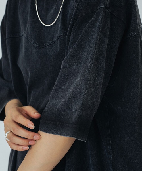 ROSE BUD(ローズバッド)の「FRILL TEE DRESS(ワンピース・レディース・ホワイト/ピンク/ブラック・ONE SIZE)」の20枚目の写真