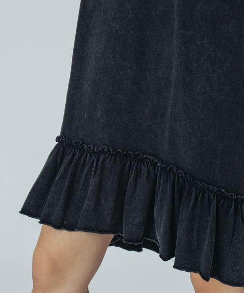 ROSE BUD(ローズバッド)の「FRILL TEE DRESS(ワンピース・レディース・ホワイト/ピンク/ブラック・ONE SIZE)」の22枚目の写真