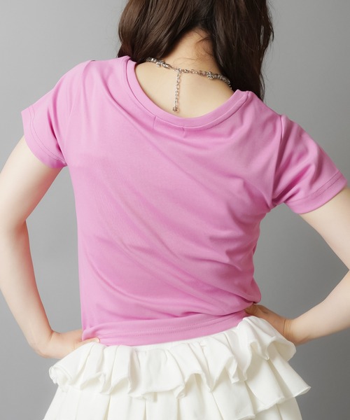 セール】半袖Tシャツ/クラウン/ラインストーン(Tシャツ セール】半袖Tシャツ/クラウン/ラインストーン(Tシャツ