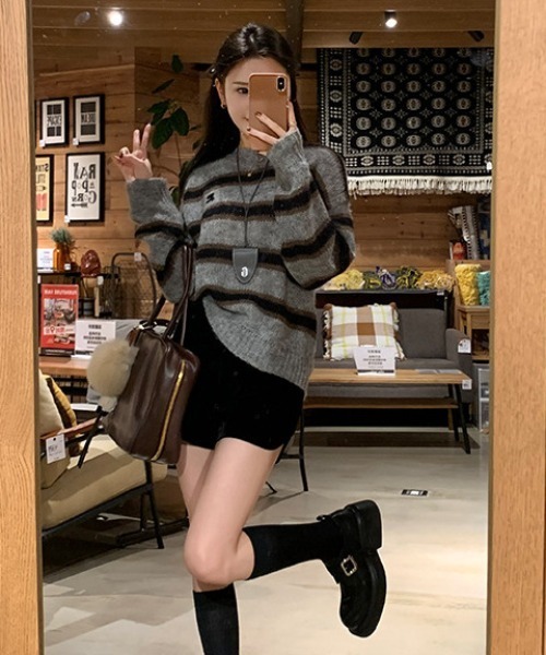 NiiNa(ニーナ)の「【 NiiNa / ニーナ 】本革厚底ワンストラップレザーシューズ(その他シューズ・レディース・ブラック/ブラウン・37/36/38/35)」の3枚目の写真