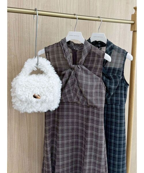 MERCURYDUO(マーキュリーデュオ)の「プードルファーバッグ(ハンドバッグ・レディース・オフホワイト/ピンク・FREE)」の13枚目の写真