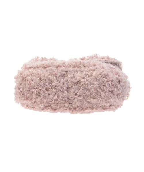 MERCURYDUO(マーキュリーデュオ)の「プードルファーバッグ(ハンドバッグ・レディース・オフホワイト/ピンク・FREE)」の7枚目の写真