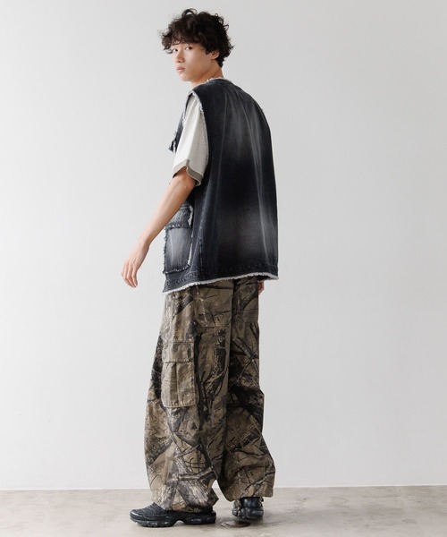 PBLIM（ページボーイリム）の「《UNISEX》アソートフリンジベスト（その他アウター・レディース・ブラック/カーキ/レオパード・FREE）」の12枚目の写真