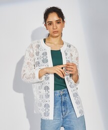未使用 定価18900円 グレースコンチネンタル ボレロ 36 レースコンビボレロ / GRACE CONTINENTAL | GRACE CONTINENTAL