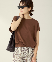 plage プラージュ 新品 ブラウン クロップドシャツ plage（プラージュ）の「《追加》Soft Oxford Long シャツ