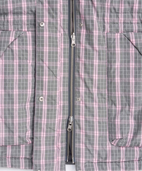 MAISON SPECIAL（メゾンスペシャル）の「Plaid Hoodie Scarf Middle