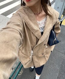 CIAOPANIC | 【ANTI WARP /アンチワープ】BIGショールカラーフィールドジャケット(ブルゾン)