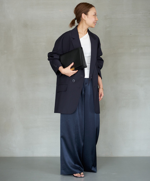 AGOLDE(エーゴールドイー)の「【AGOLDE / エーゴールドイー】VERICA ONE SHOULDER(Tシャツ/カットソー・レディース・ホワイト・FREE)」の10枚目の写真