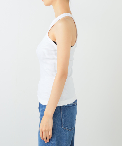 AGOLDE(エーゴールドイー)の「【AGOLDE / エーゴールドイー】VERICA ONE SHOULDER(Tシャツ/カットソー・レディース・ホワイト・FREE)」の12枚目の写真